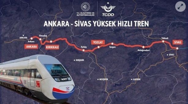 Foto - Süre 2 saate düşüyor! Raylı sistemlerde yerli dönemi! Ankara-Sivas Hızlı Tren Hattı'nı Başkan Erdoğan devreye alıyor