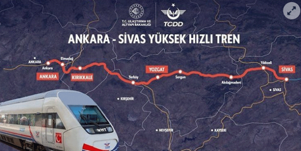Süre 2 saate düşüyor! Raylı sistemlerde yerli dönemi! Ankara-Sivas Hızlı Tren Hattı'nı Başkan Erdoğan devreye alıyor