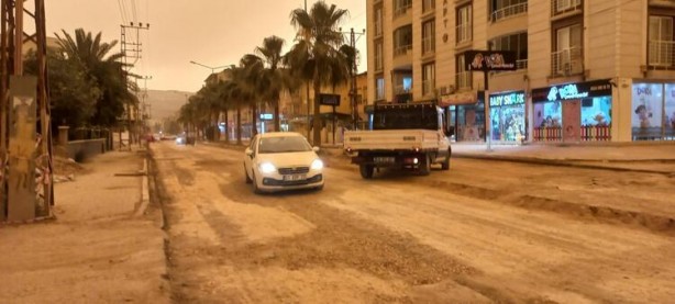 Foto - Suriye kaynaklı toz taşınımı Hatay, Osmaniye ve Adana'da günlük yaşamı olumsuz etkiledi! 