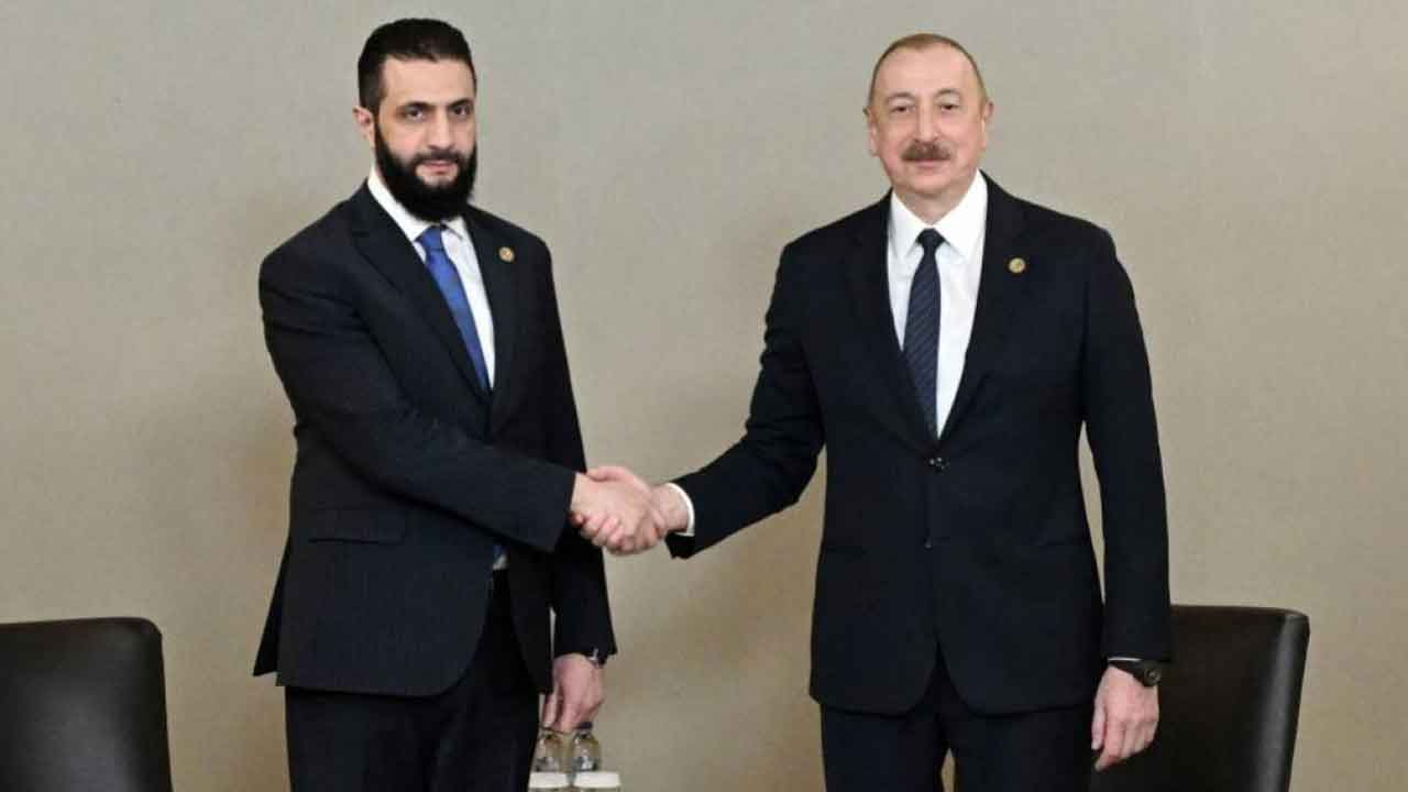 Suriye lideri Şara'dan Azerbaycan hamlesi