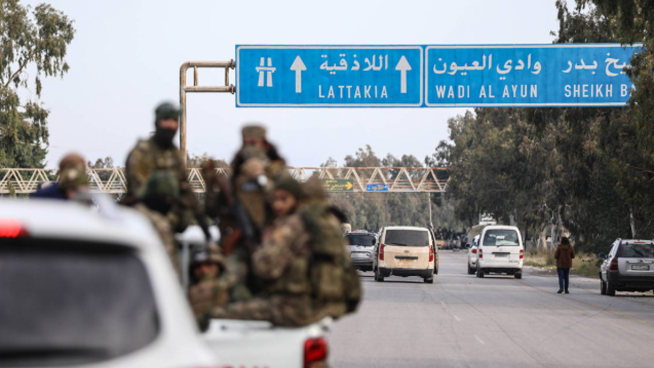 Suriye ordusu bölgeye konuşlandı