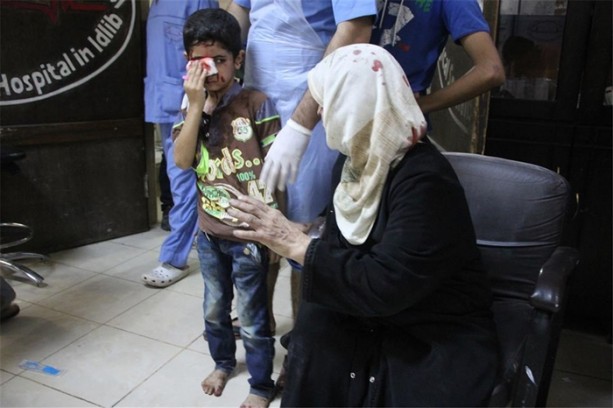 Foto - Suriye'de 1 aylık bebek böyle kurtarıldı