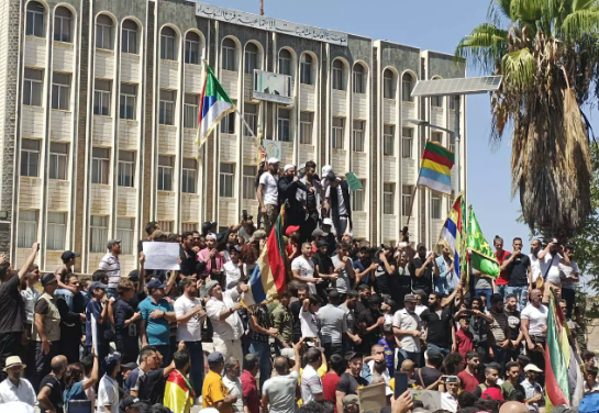 Foto - Suriye'de halk ayaklandı! 'Esed istifa' sloganları