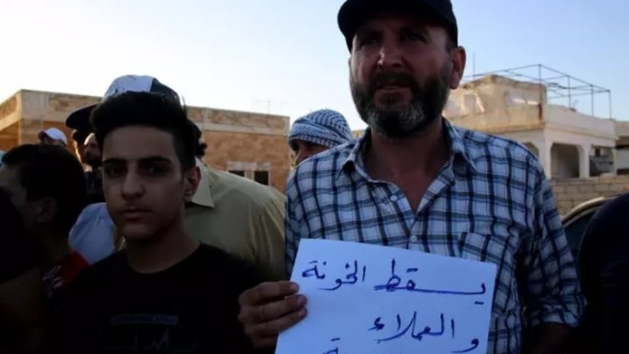 Foto - Suriye'deki Dürzilerden dikkat çeken hamle: Sokaklara döküldüler!