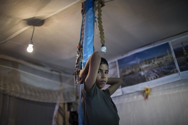 Foto - Suriyeli ailenin içler acısı hali