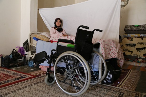 Foto - Suriyeli genç kızın hayali yeniden yürümek