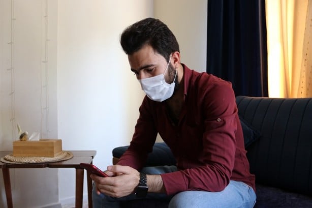 Foto - Suriyeli gencin dikkati yangını önledi