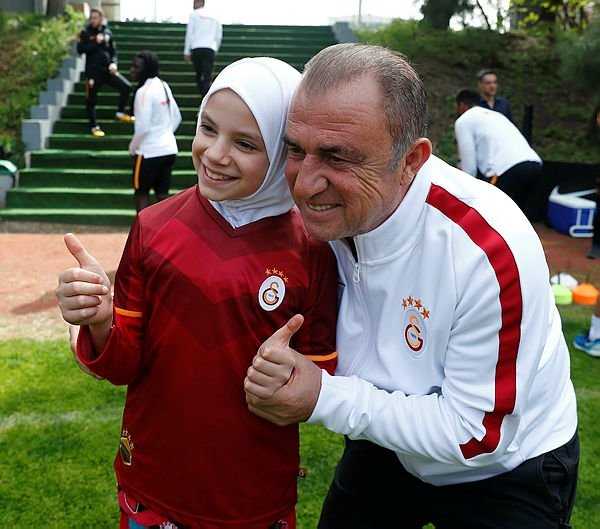 Foto - Suriyeli sığınmacı çocuklar, Galatasaray antrenmanında