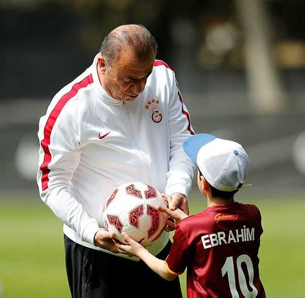 Foto - Suriyeli sığınmacı çocuklar, Galatasaray antrenmanında