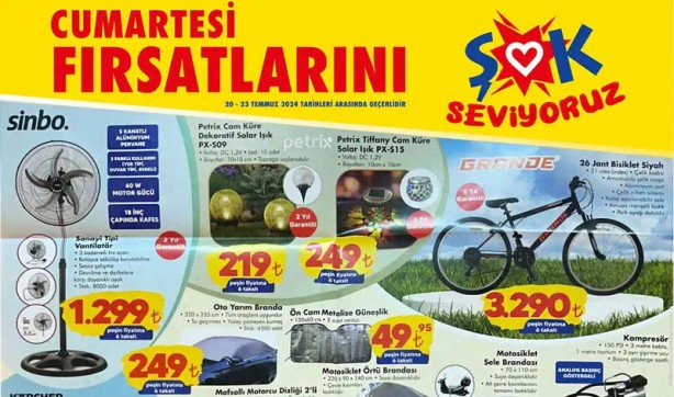 Sürpriz indirim listesi paylaşıldı Şok’ta yepyeni fırsatlar