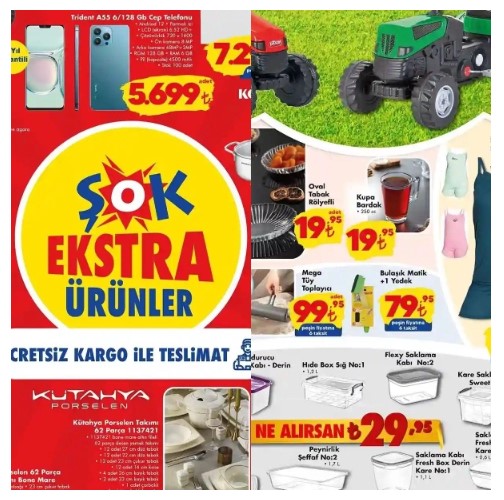 Sürpriz ürünlerde fırsat! Şok'ta yeni indirim rüzgarı