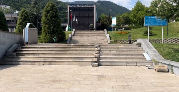 Foto - Sürücüler dikkat...Bursa'da navigasyonu karıştıran merdivenden uçuyor