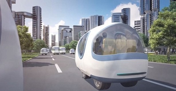 Foto - Sürücüsüz otobüsler yola çıkıyor 