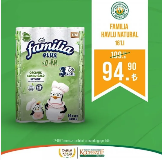 Foto - Süt, tavuk, içecek, kağıt havlu… Tarım Kredi'de yeni indirim yağmuru