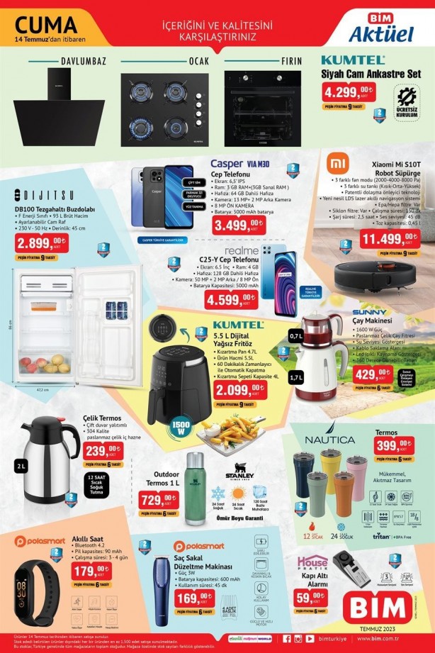 Foto - Sütten peynire, deterjandan televizyona… BİM’de yeni indirim fırtınası