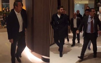 Foto - Suudi Arabistan dönüşü Ali Koç'u karşılayan siyasetçi bakın kim çıktı! Duyan şok olacak