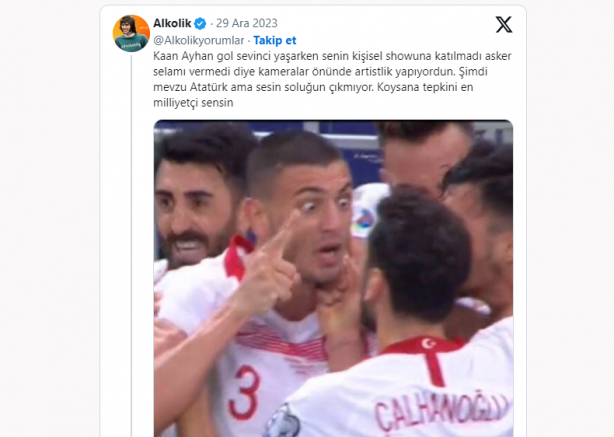 Foto - Suudi Arabistan'da forma giyen Merih Demiral çılgına döndü: Allah belanızı versin
