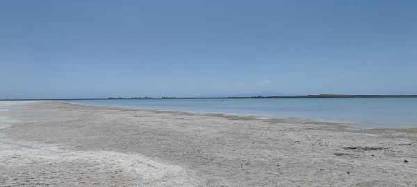 Foto - Şuursuz sulama bu hale getirdi! O göl kuruma noktasına geldi