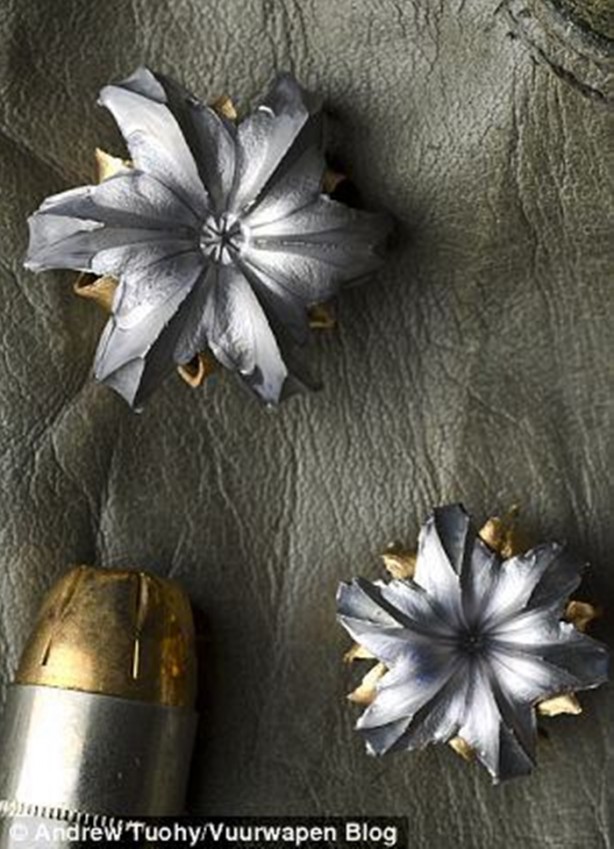 Foto - Suyun direnci bakın mermiyi ne hale getirdi!