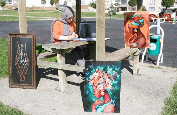 Foto - Tablodan etkilendi meslek edindi