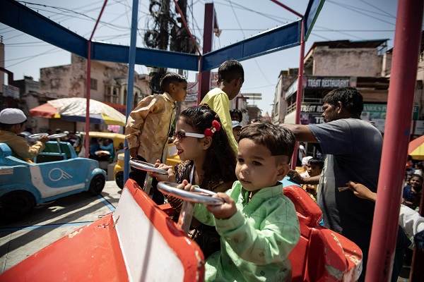 Foto - Tac Mahal’de bayram namazı