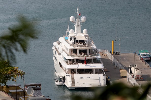 Foto - Taha Mikati'nin ultra lüks yatı "Chopi Chopi" Fethiye'de