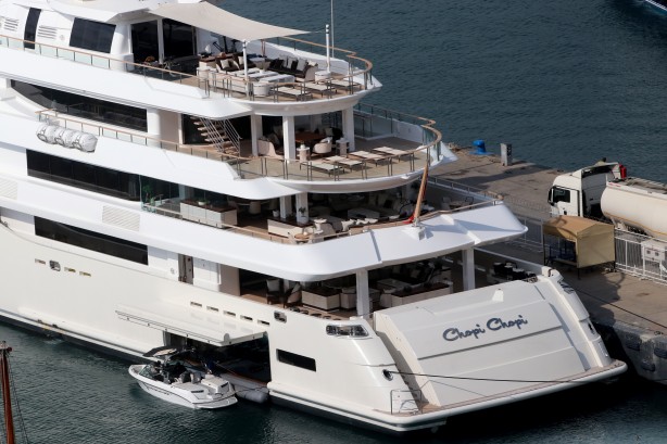 Taha Mikati'nin ultra lüks yatı "Chopi Chopi" Fethiye'de