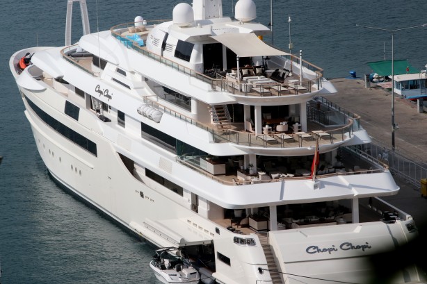 Foto - Taha Mikati'nin ultra lüks yatı "Chopi Chopi" Fethiye'de