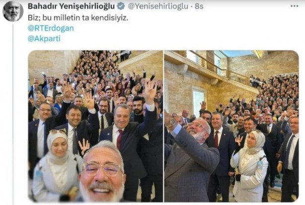 Foto - "Tahsin Paşa" rolüyle hafızalara kazınmıştı! AK Partili vekil öyle bir paylaşım yaptı ki, apar topar silmek zorunda kaldı 