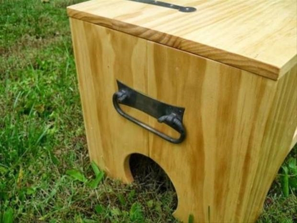 Foto - Tahta sandık öyle bir şeye dönüşüyor ki...