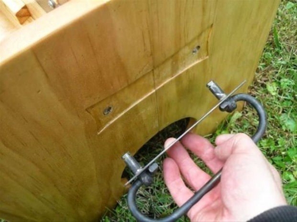 Foto - Tahta sandık öyle bir şeye dönüşüyor ki...