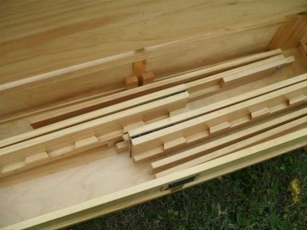 Foto - Tahta sandık öyle bir şeye dönüşüyor ki...