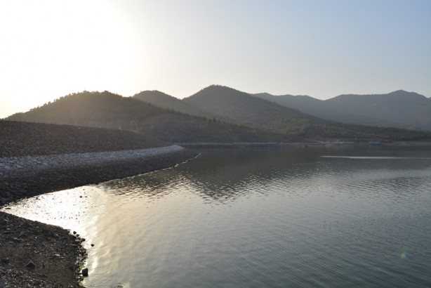 Foto - Tahtaköprü Barajı'nın su seviyesi son yağışlarla arttı