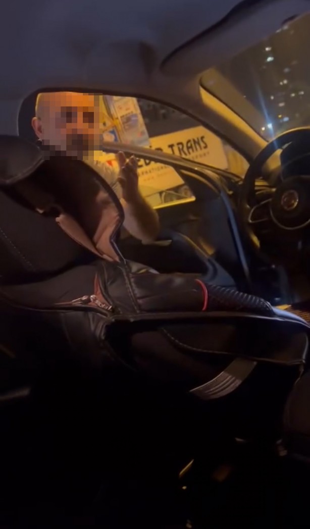 Foto - Taksiciden ahlaksız teklif! Trafikten men edin şunu