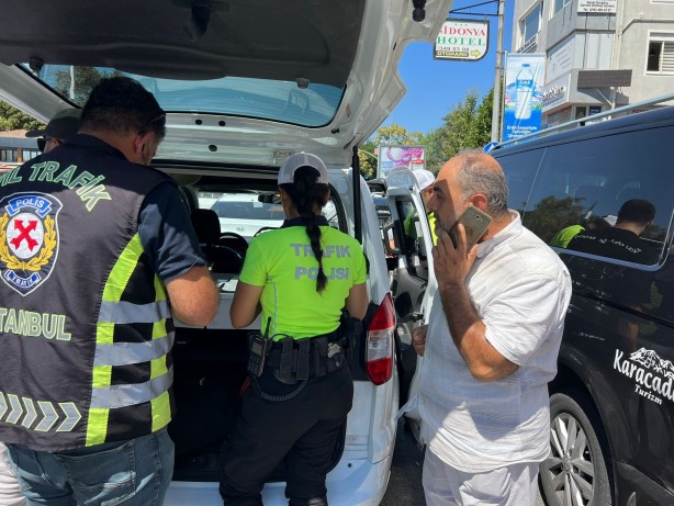 Foto - Taksicilere ceza yağdı!
