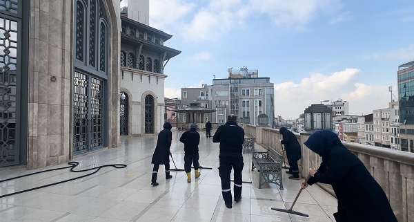 Foto - Taksim Camii’nde Ramazan hazırlığı