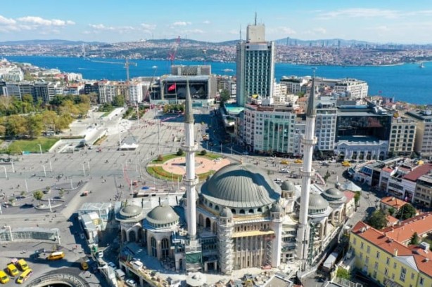 Foto - Taksim Camii’nde sona geliniyor! Vatandaşlar heyecanlı