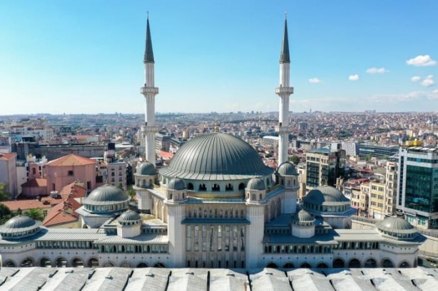 Foto - Taksim Camii’nde sona geliniyor! Vatandaşlar heyecanlı