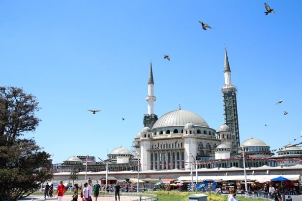 Foto - Taksim Camii'nde sona yaklaşılıyor! İşte son durum
