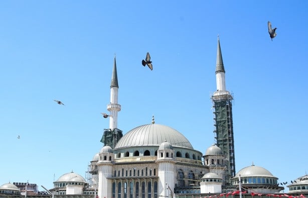 Foto - Taksim Camii'nde sona yaklaşılıyor! İşte son durum