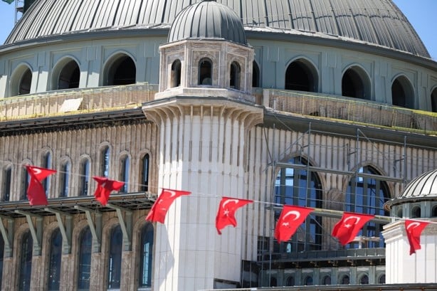 Foto - Taksim Camii'nde sona yaklaşılıyor! İşte son durum