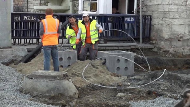 Foto - Taksim meydanı düzenlemesinde sona yaklaşılıyor