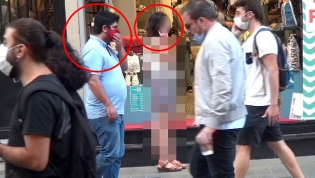 Foto - Taksim'de genç kızı saatlerce takip eden sapık böyle enselendi