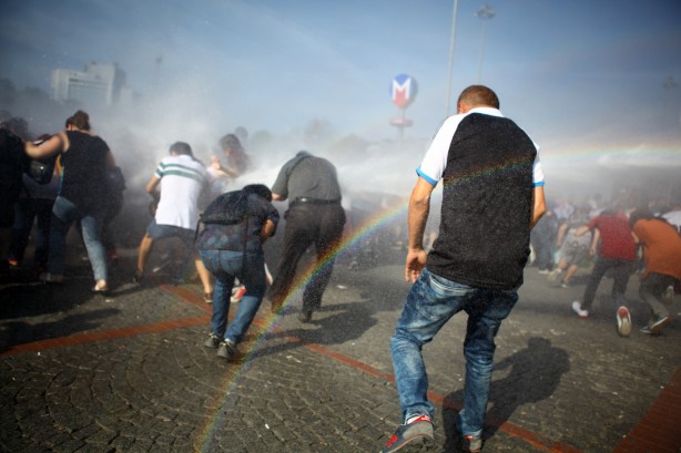 Foto - Taksim'deki ürküten yürüyüşten kareler