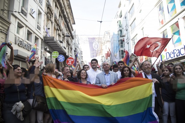 Foto - Taksim'deki ürküten yürüyüşten kareler
