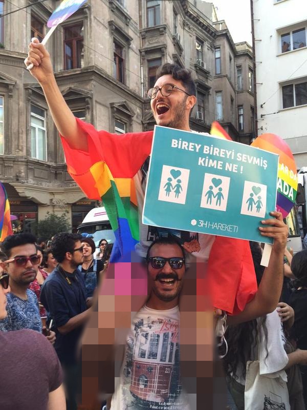 Foto - Taksim'deki ürküten yürüyüşten kareler