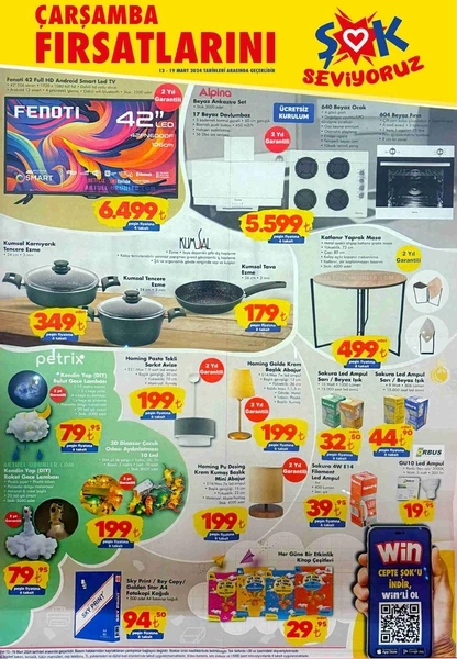 Tam 1 hafta sürecek! Şok Market’te indirim fırsatları