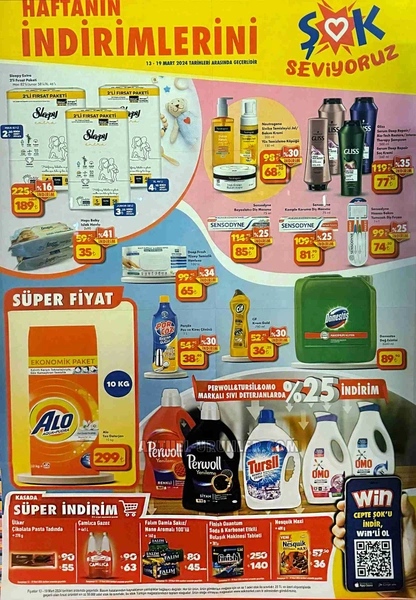 Foto - Tam 1 hafta sürecek! Şok Market’te indirim fırsatları