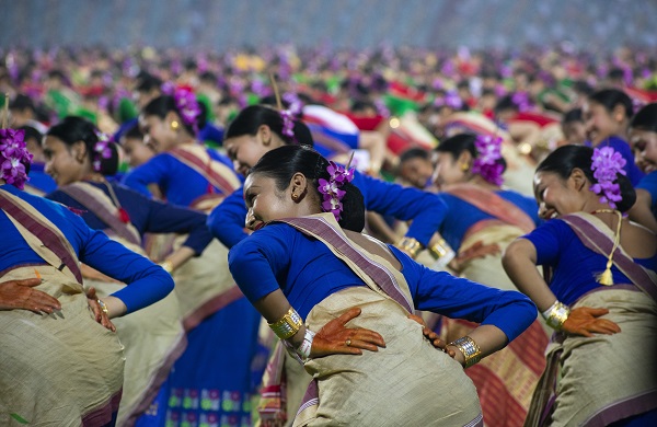 Foto - Tam 11 bin kişi toplandı! Hindistan’da ilginç bir rekor kırıldı