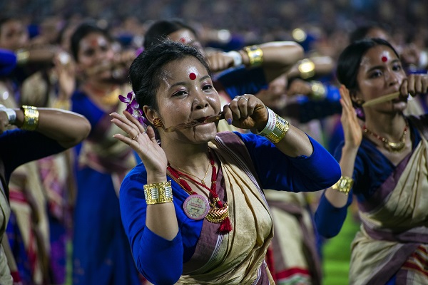 Foto - Tam 11 bin kişi toplandı! Hindistan’da ilginç bir rekor kırıldı